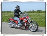Harley Davidson Screamin Eagle
, Czerwony, Cruiser
