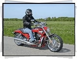 Harley Davidson Screamin Eagle
, Czerwony, Cruiser