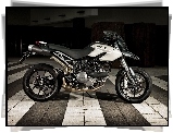 Rama, Ducati Hypermotard 1100, Czarna