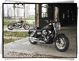 Mat, Harley-Davidson Dyna Super Glide Custom, Czarny