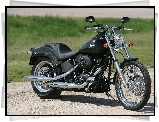 Harley Davidson Softail Night Train, Czarny, Mat