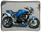 Niebieski, Triumph Speed Triple, Silnika, Dekle