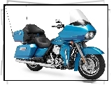Harley Davidson Road Glide Ultra, Niebieskie, Malowanie