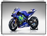 2017, Movistar, Motocykl Yamaha YZR-M1, Reklama