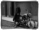 Czarno-białe, Norman Reedus, Motocykl