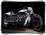 Harley Davidson, Tło, Motocykl, Ciemne