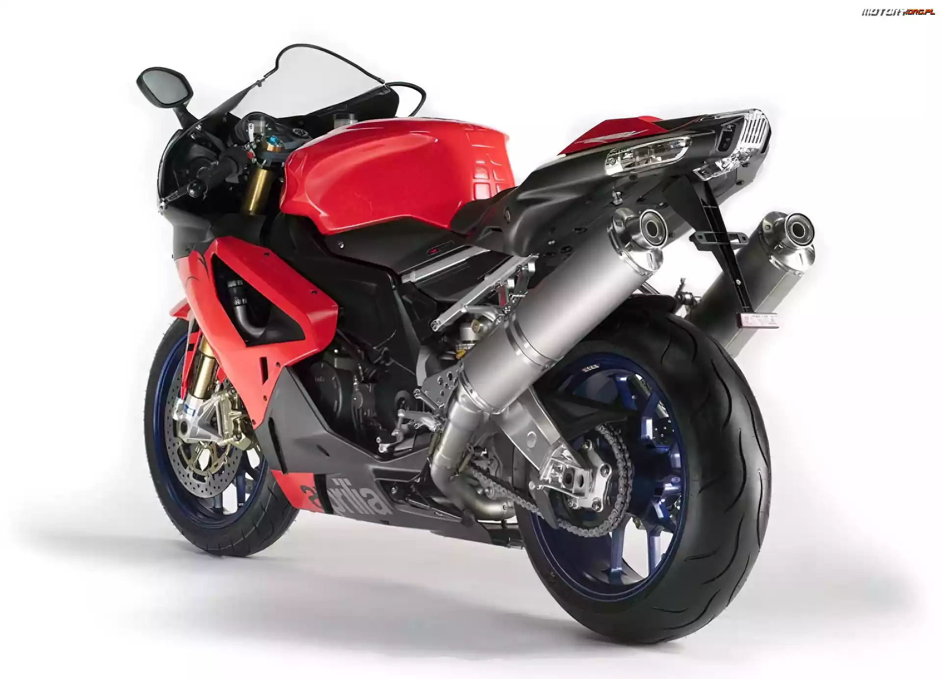Wydech, Ścigacz, Aprilia RSV 1000 R, Rury, Dwie, Sportowe, FACTORY, Tor