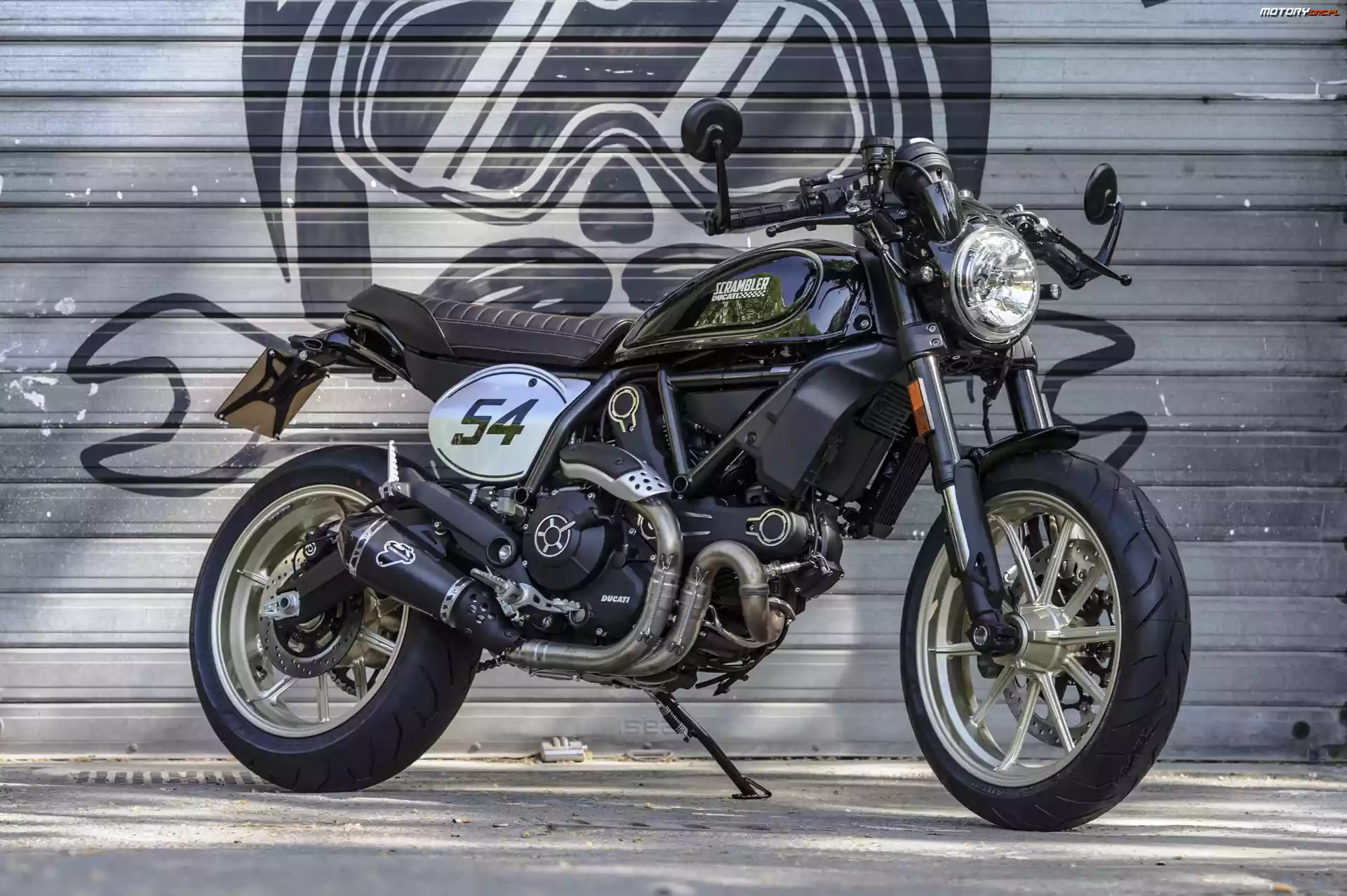 2017, Motocykl, Ducati Scrambler Café Racer