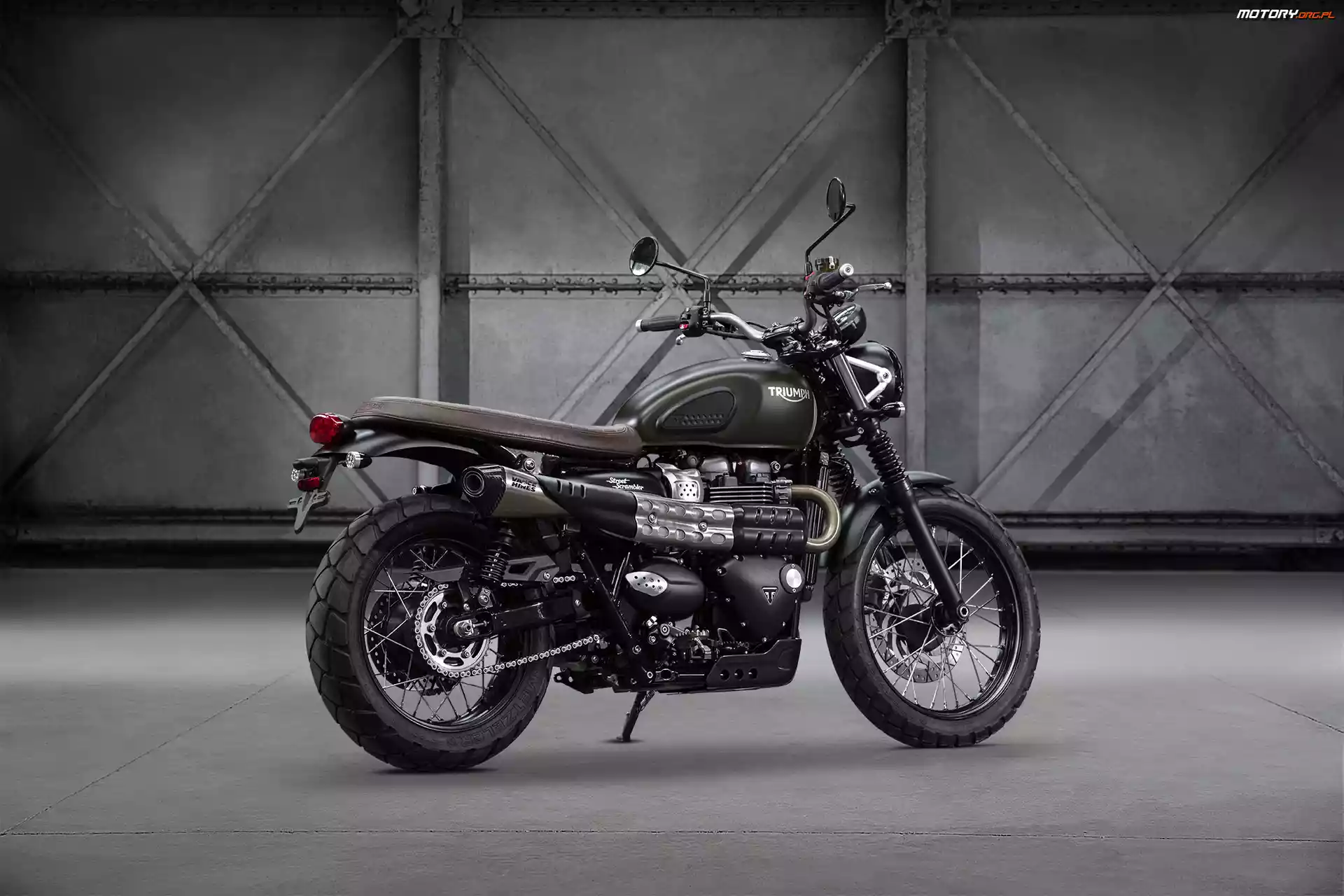 2017, Motocykl, Triumph Street Scrambler