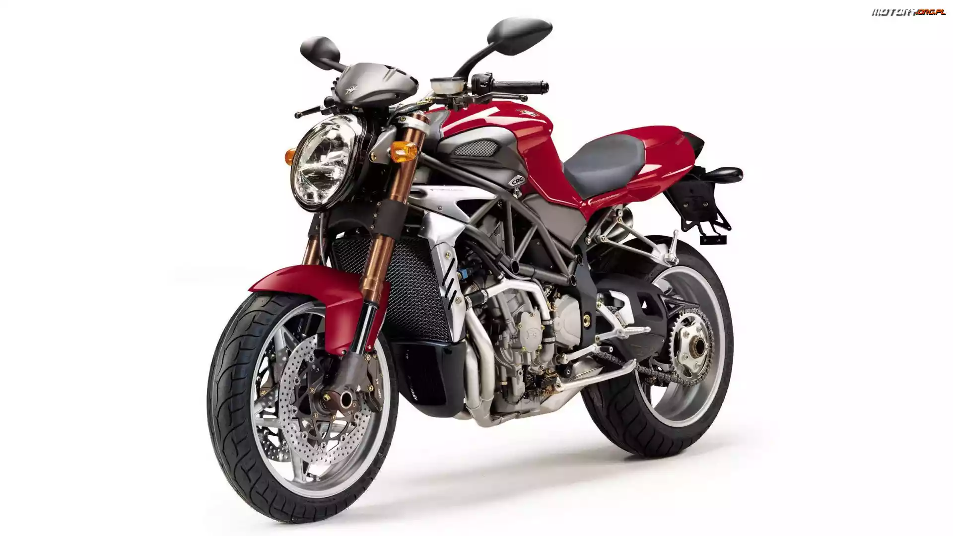 750S, Brutale, Motor, Czerwony, MV Agusta