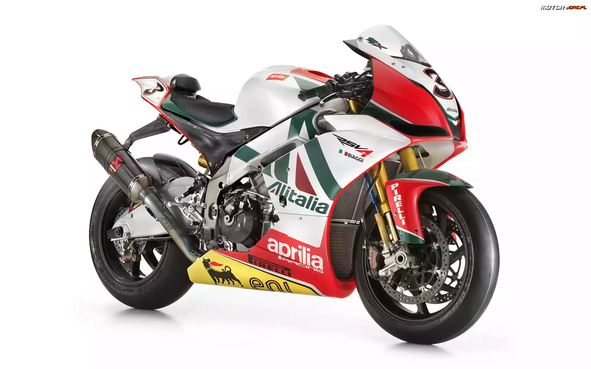 Karbonowe, Aprilia RSV4 Alitalia, Dodatki