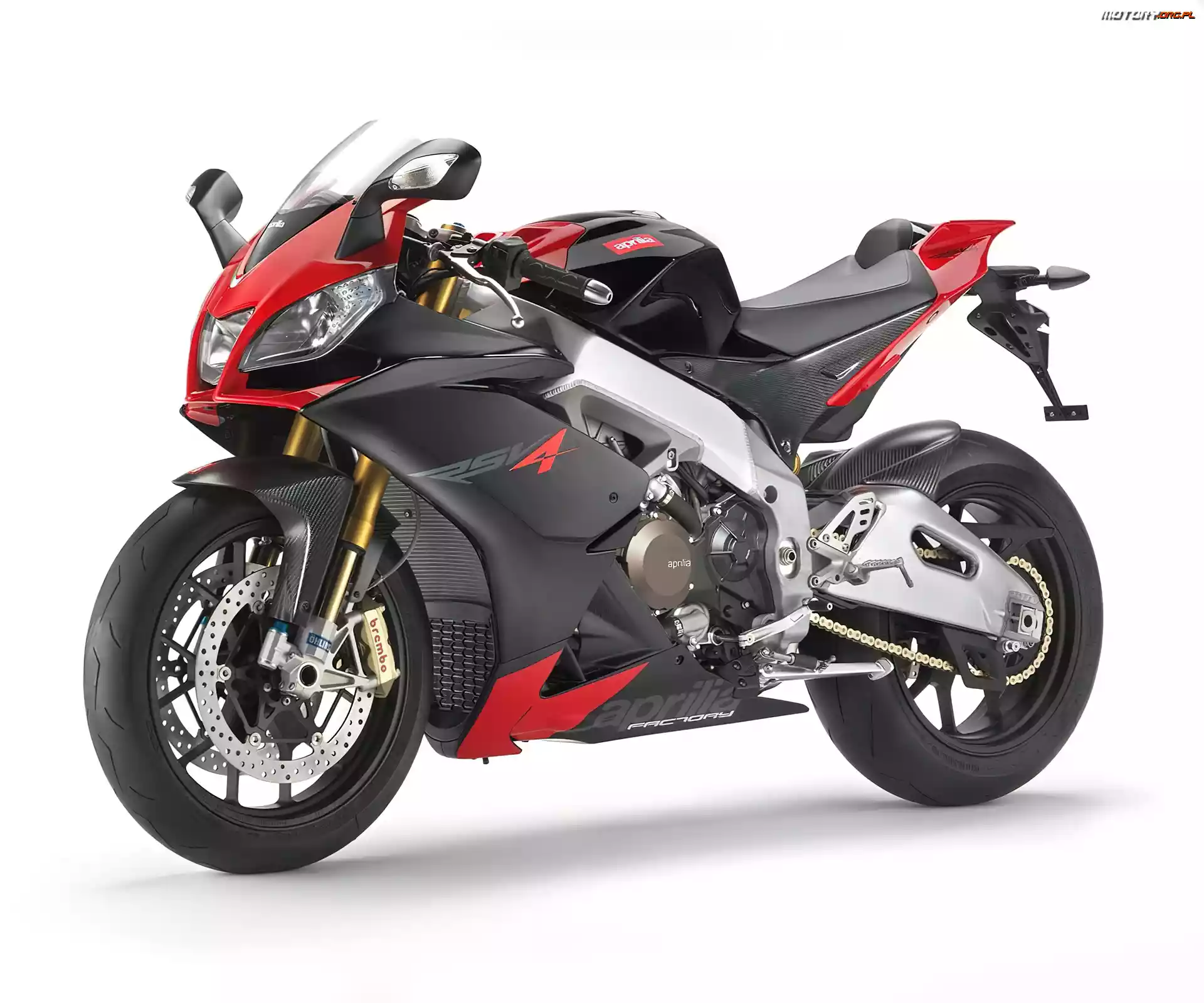 Łańcuch, Aprilia RSV4, Kierunkowskazy