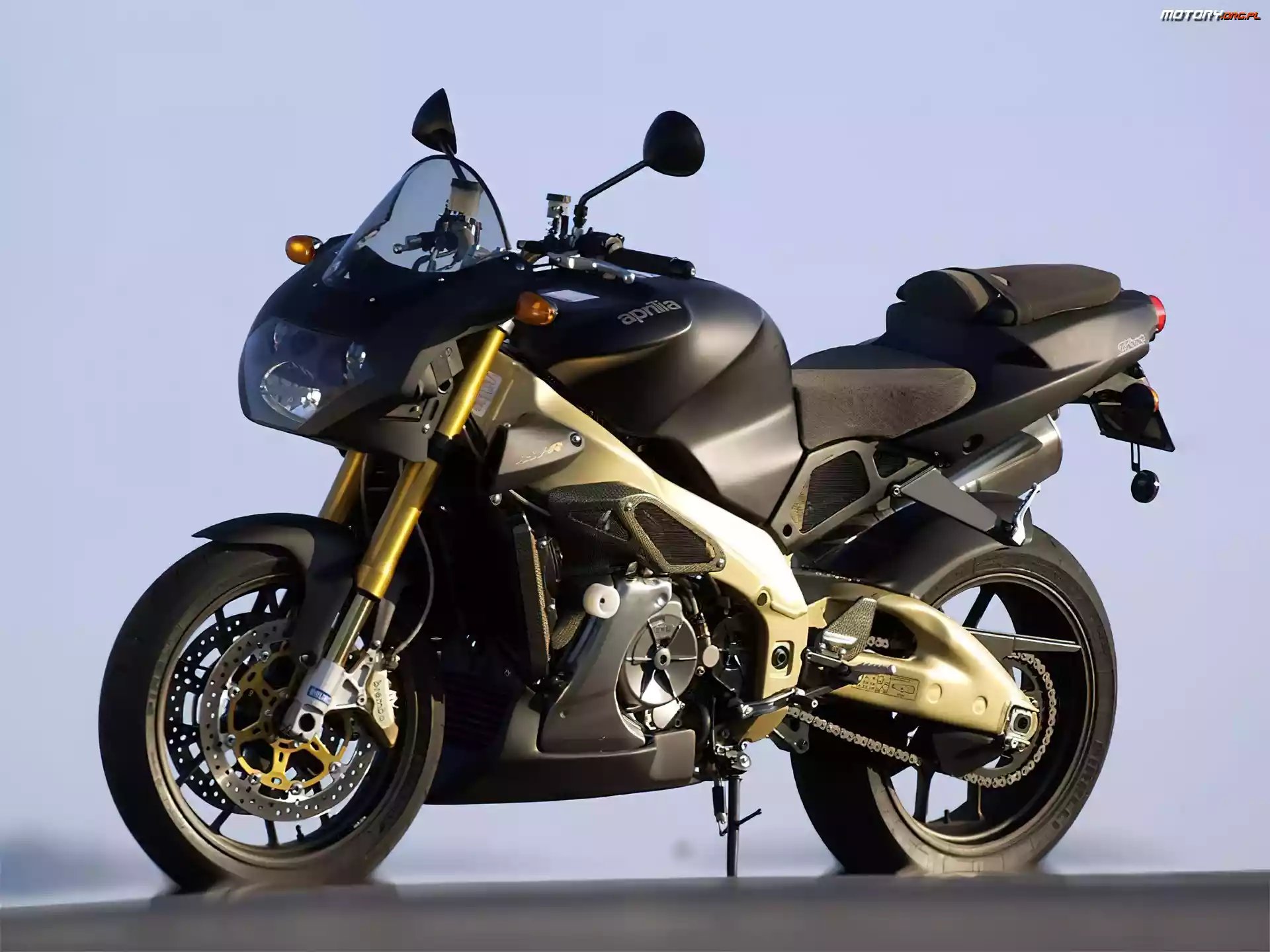 Asfalt, Motor, Lampa, Koła, Aprilia RSV4, Siedzenie