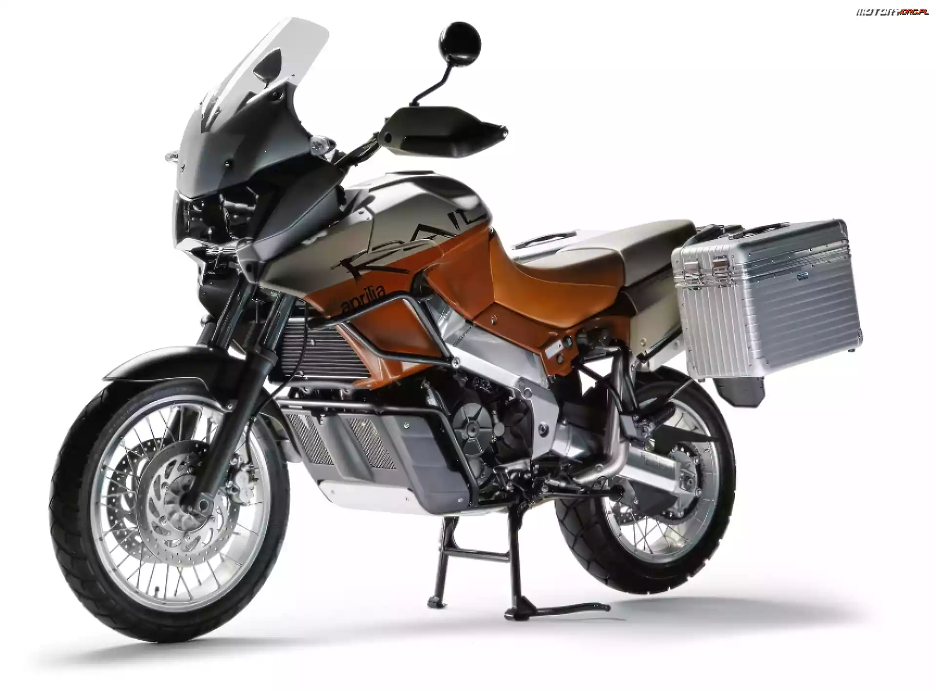 Cross, Motor, Osłona, Kufry, Aprilia Caponord, Enduro
