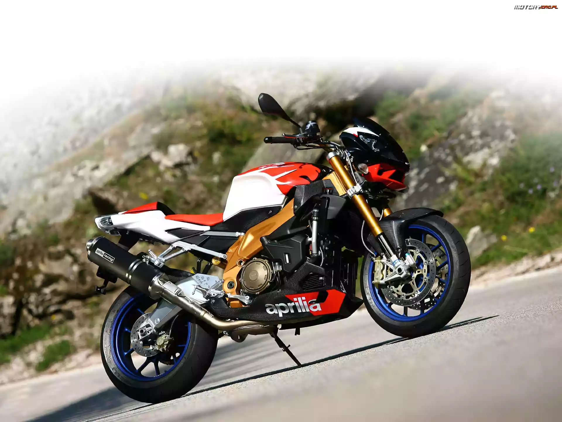 Wydechowa, Aprilia Tuono 1000R, Rura