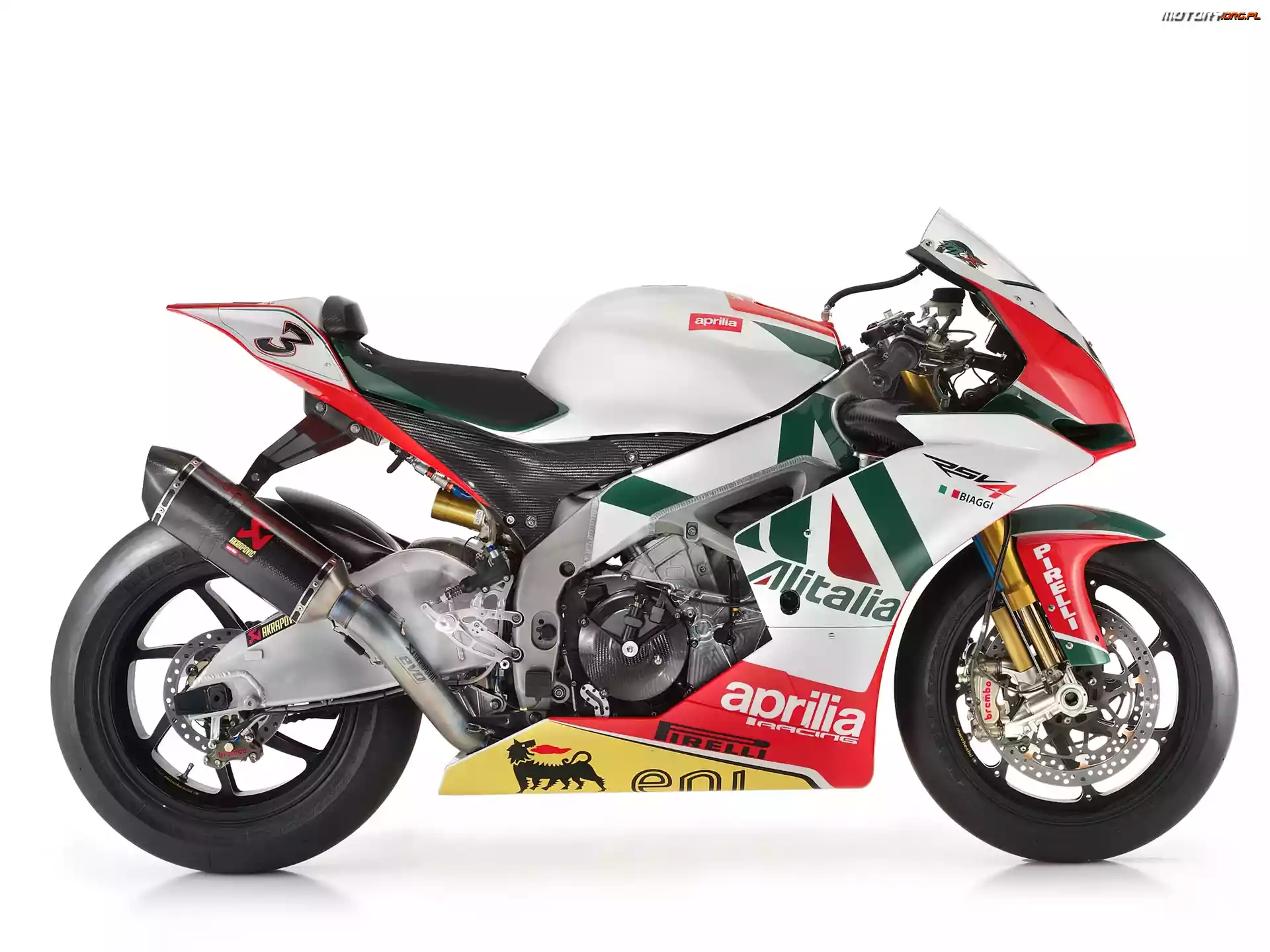 Torowa, Aprilia RSV4 Alitalia, Wersja