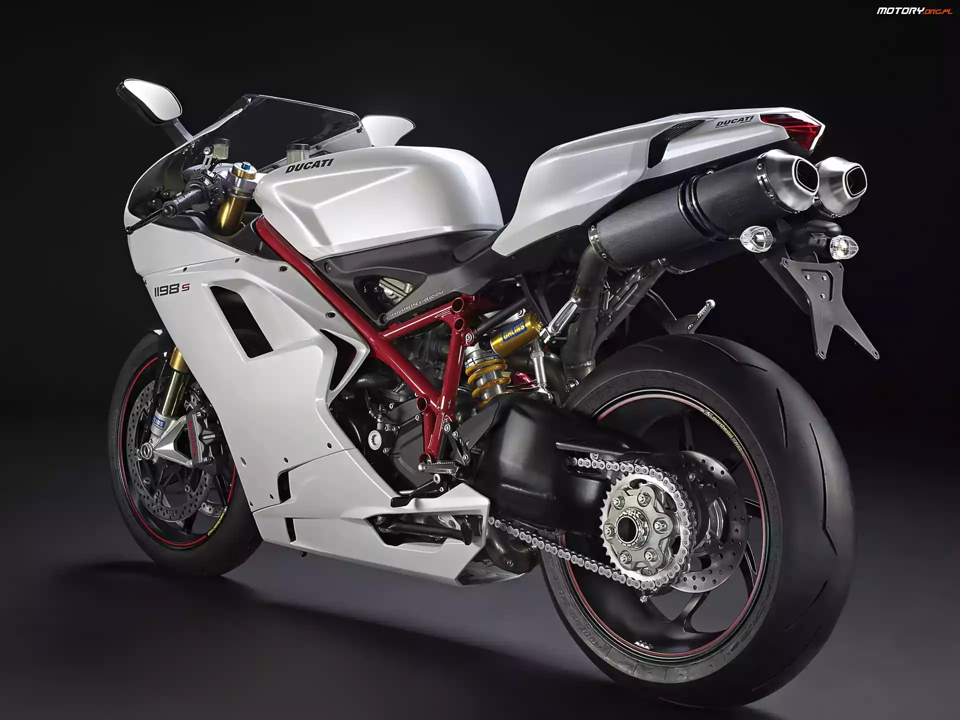 Ducati 1198S, Białe, Włoskie