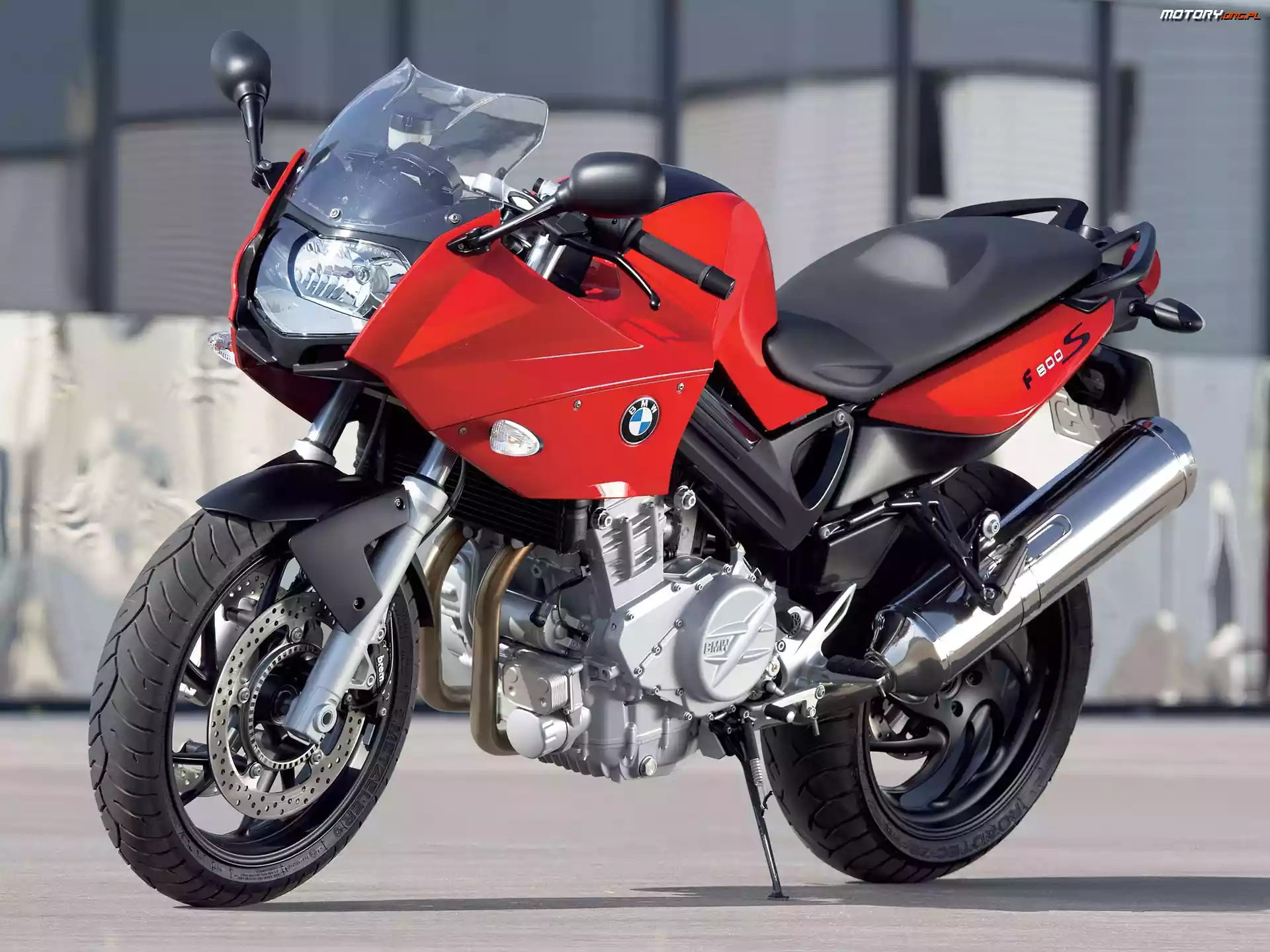 BMW F800S, Czerwone