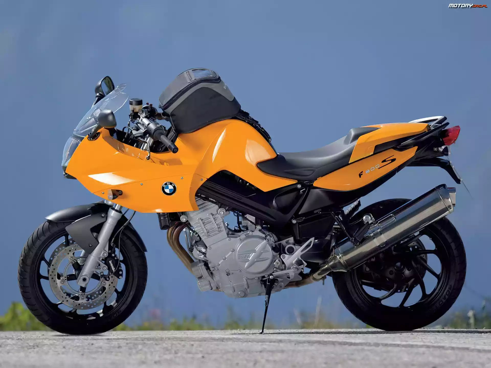 BMW F800S, Torba, Bak, Na