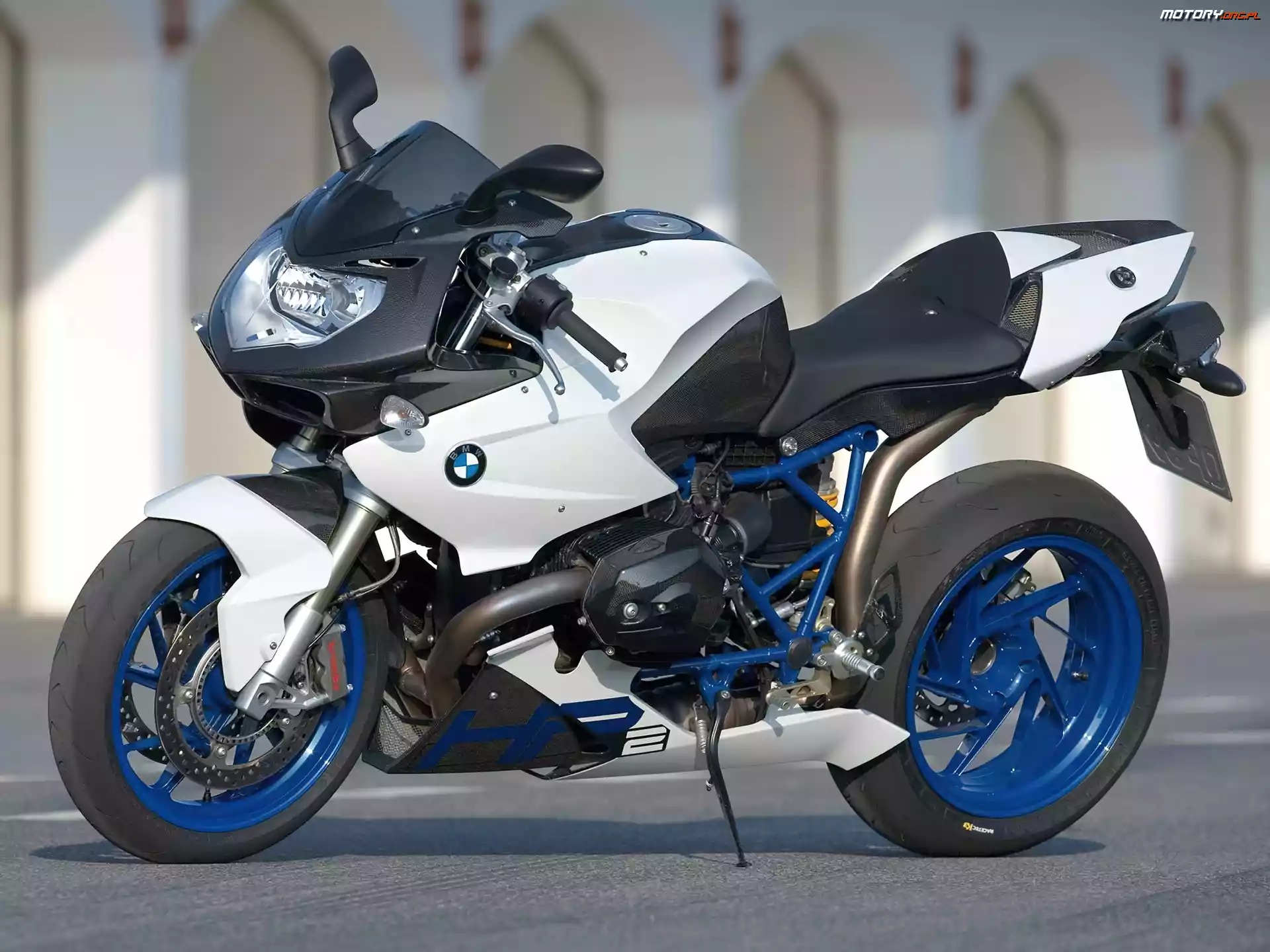 Felgi, BMW HP2 Sport, Niebieskie