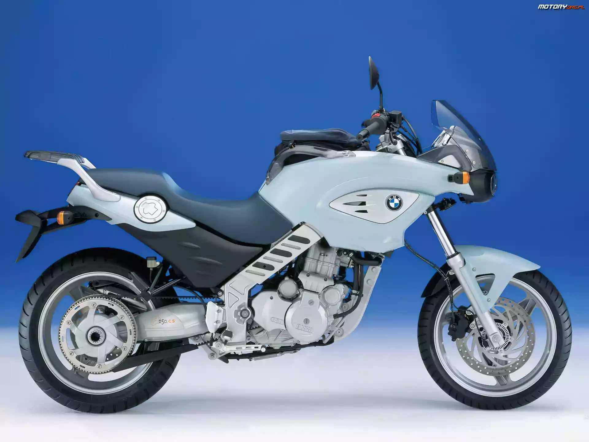 Napędowy, BMW F650CS, Pas