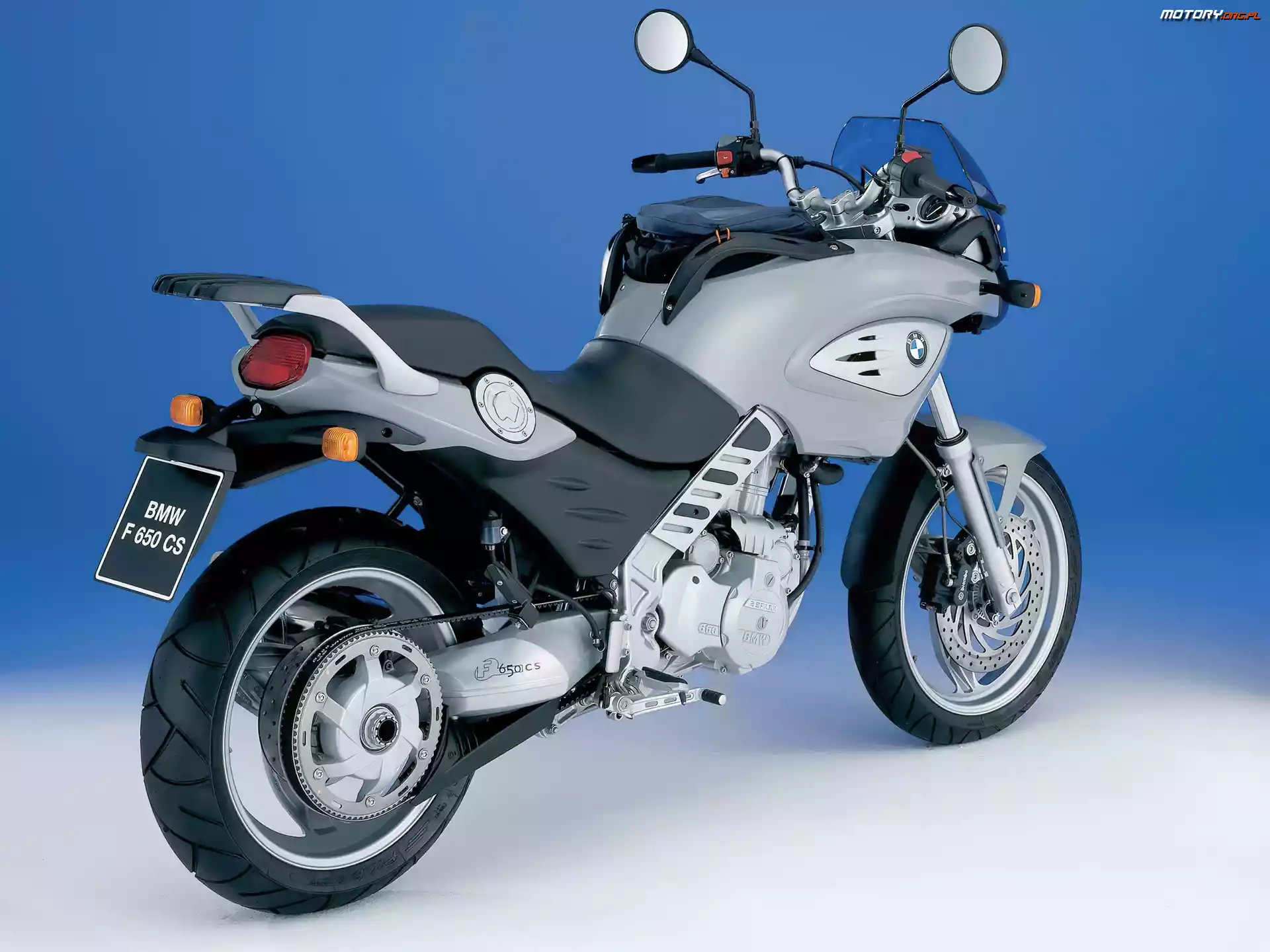 Napędowy, BMW F650CS, Pas