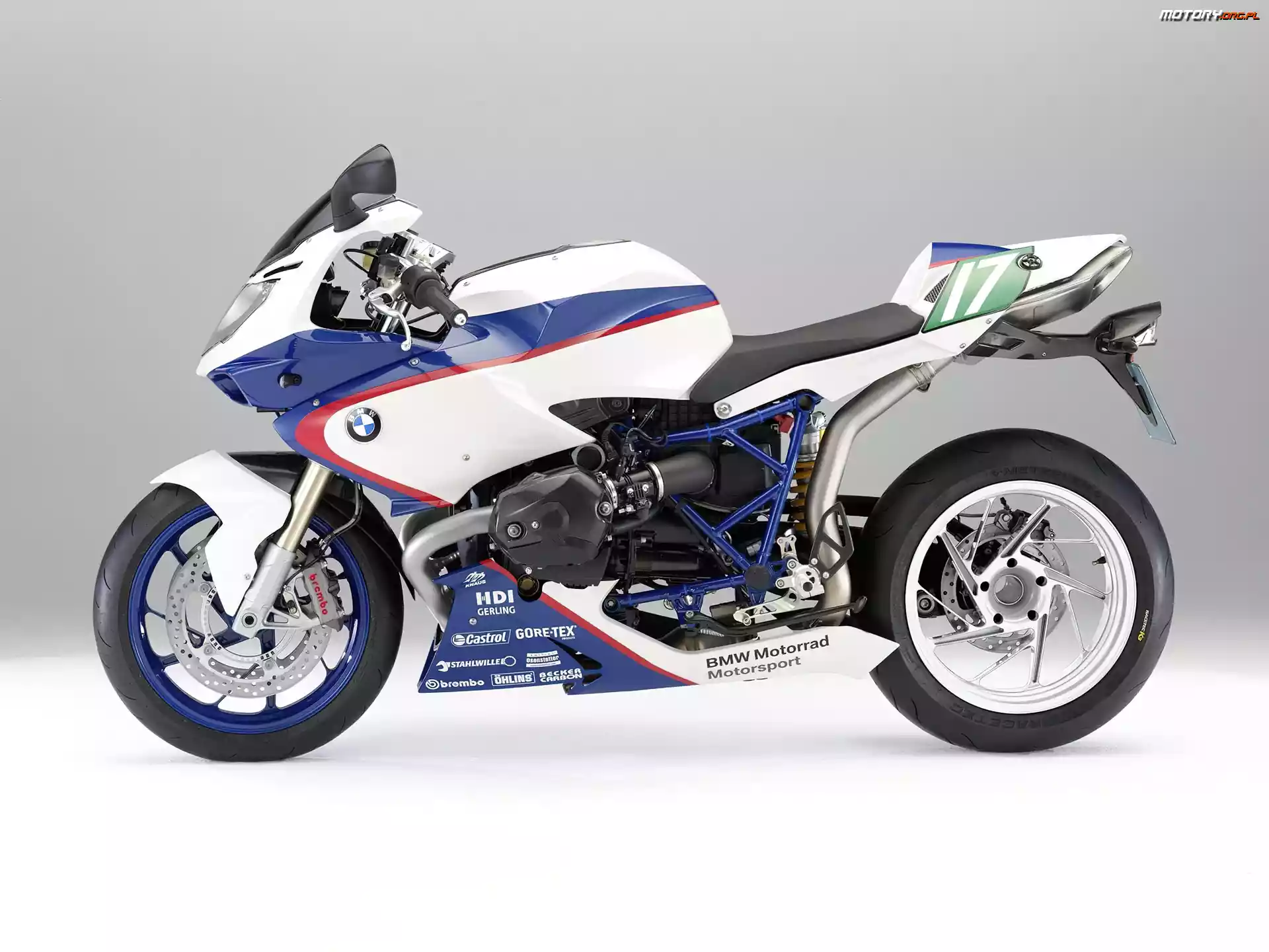 Wydechowy, BMW HP2 Sport, Układ