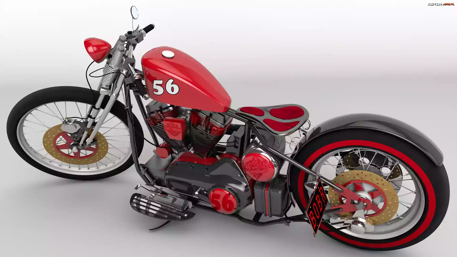 Bobber, Motocykl, Harley Davidson