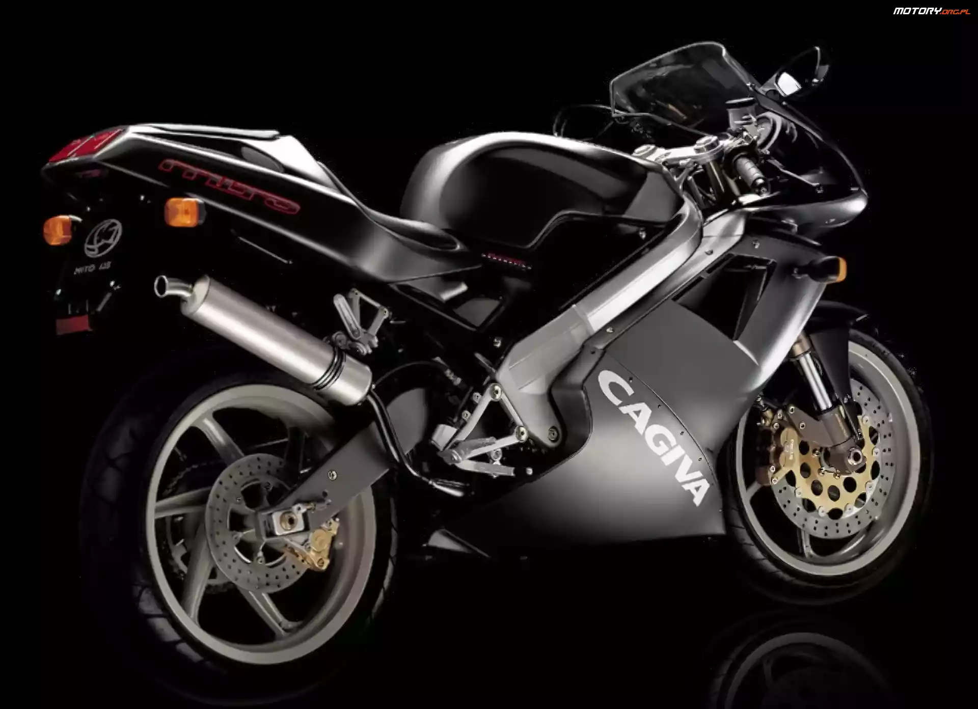 czarny, Cagiva Mito 125