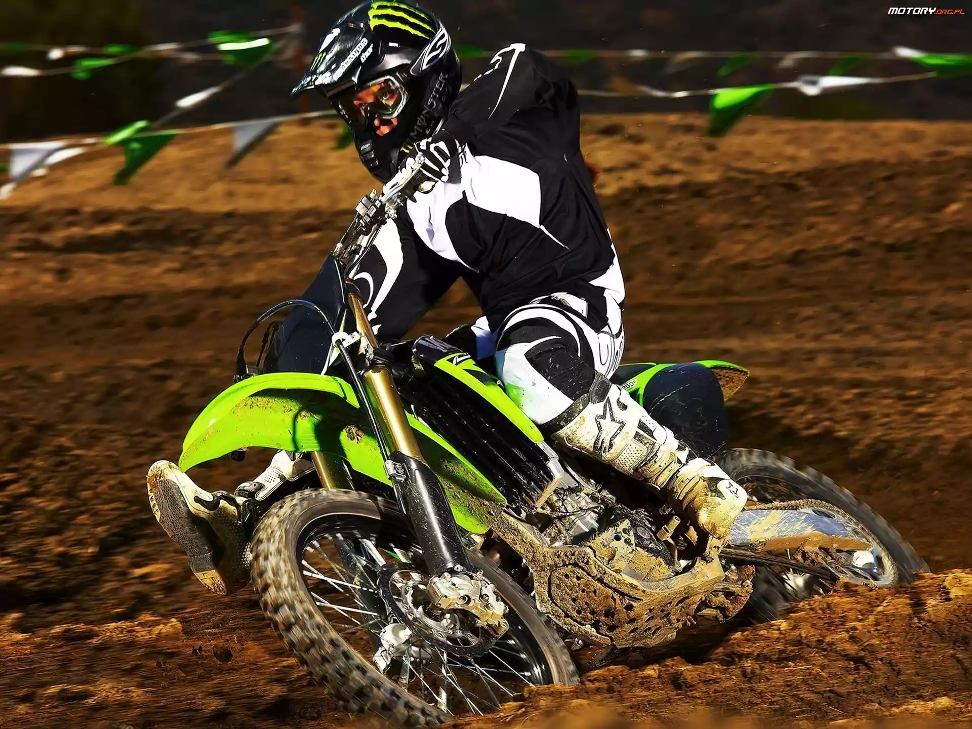 Błoto, Cross, Kawasaki KX250F