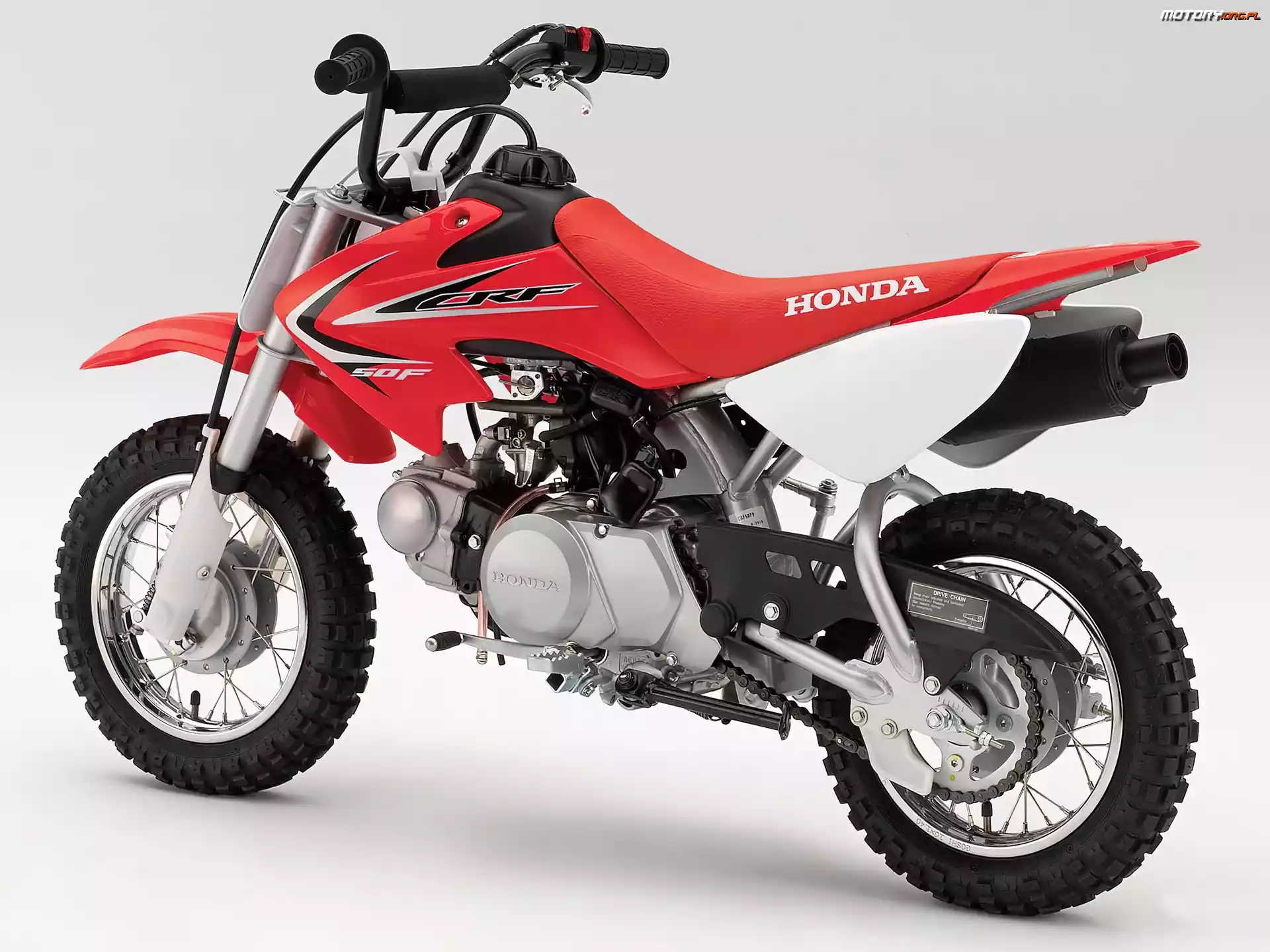 Siedzenie, Czerwona, Honda CRF 50