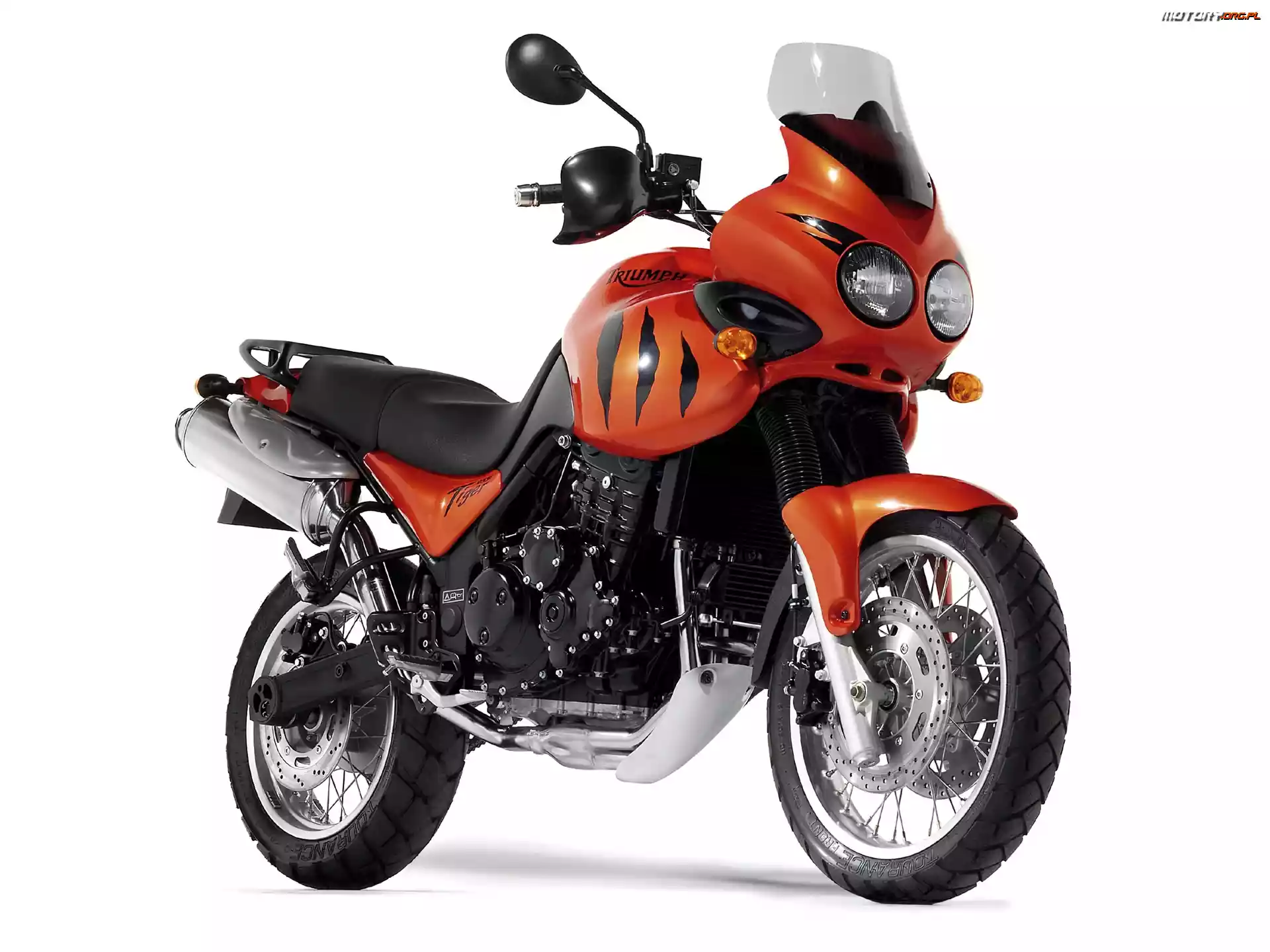 Hanbary, Czerwony, Triumph Tiger 955i