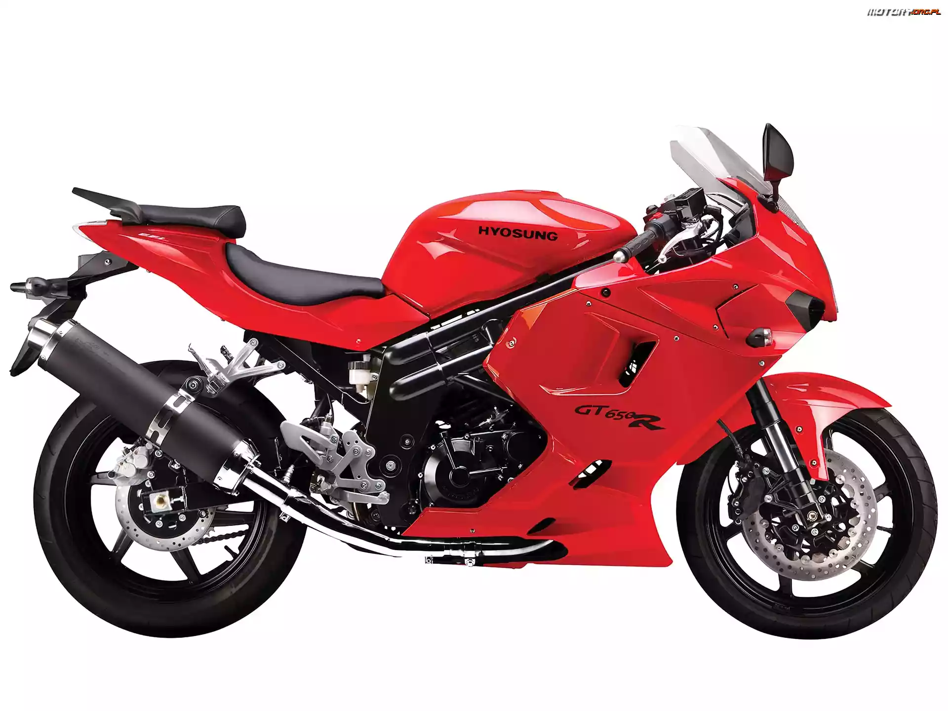 Owiewki, Czerwony, Hyosung GT650R EFI