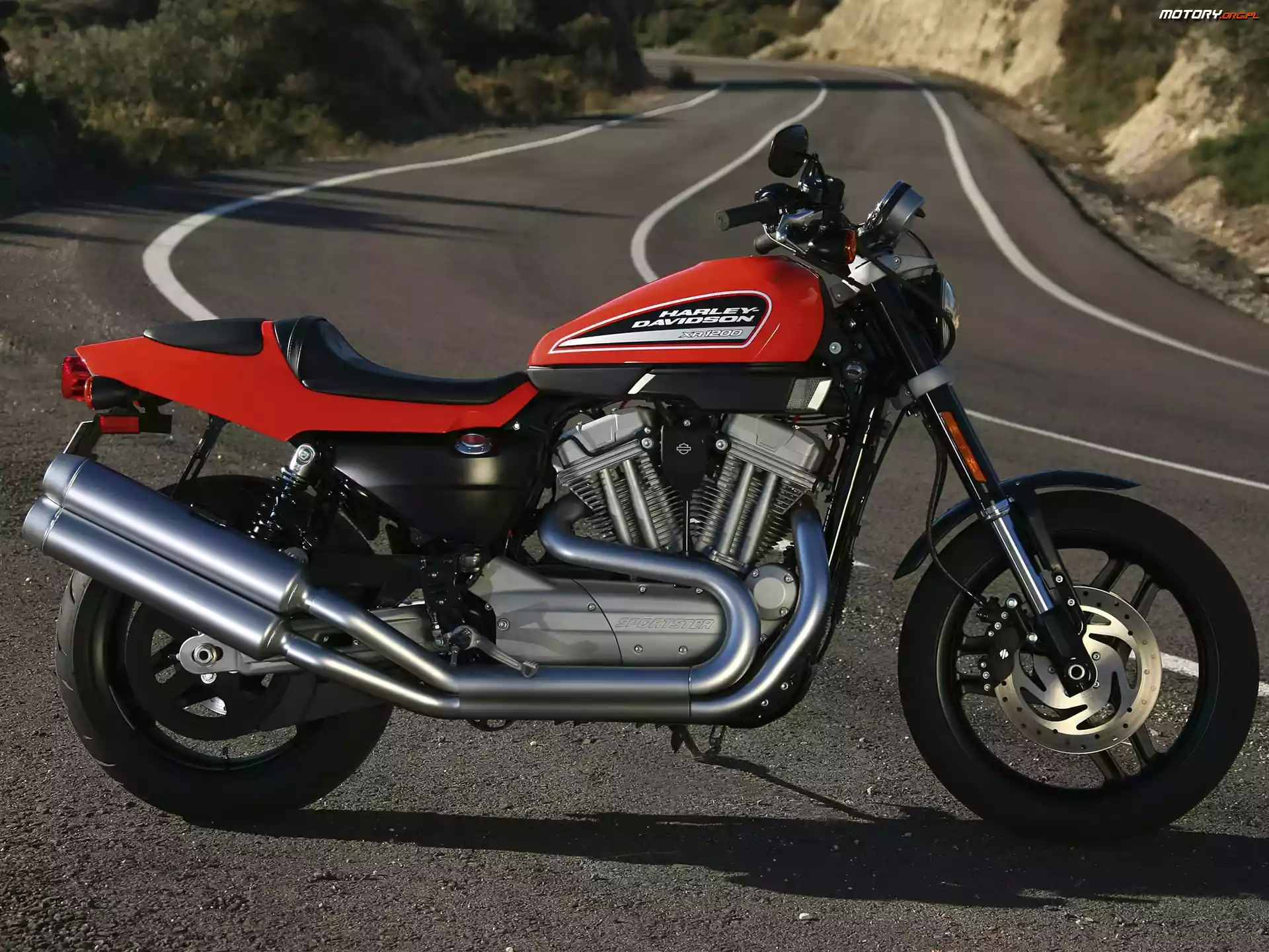 Czerwony, Bak, Lagi, Harley Davidson XR1200