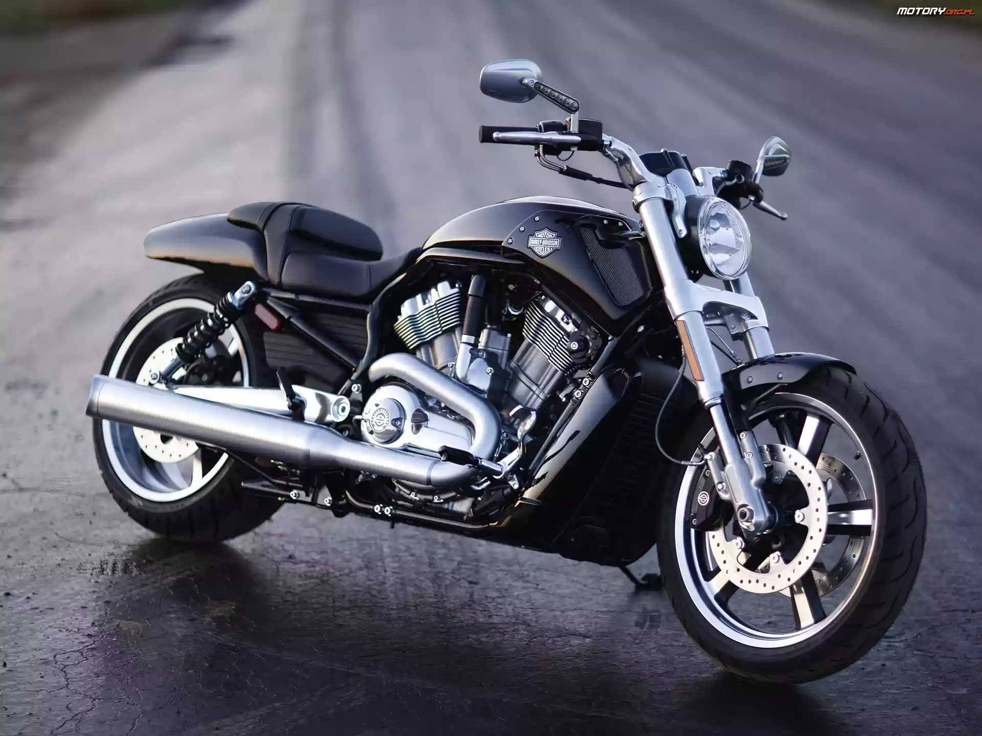 Chłodnica, Harley Davidson V-Rod Muscle, Masywna