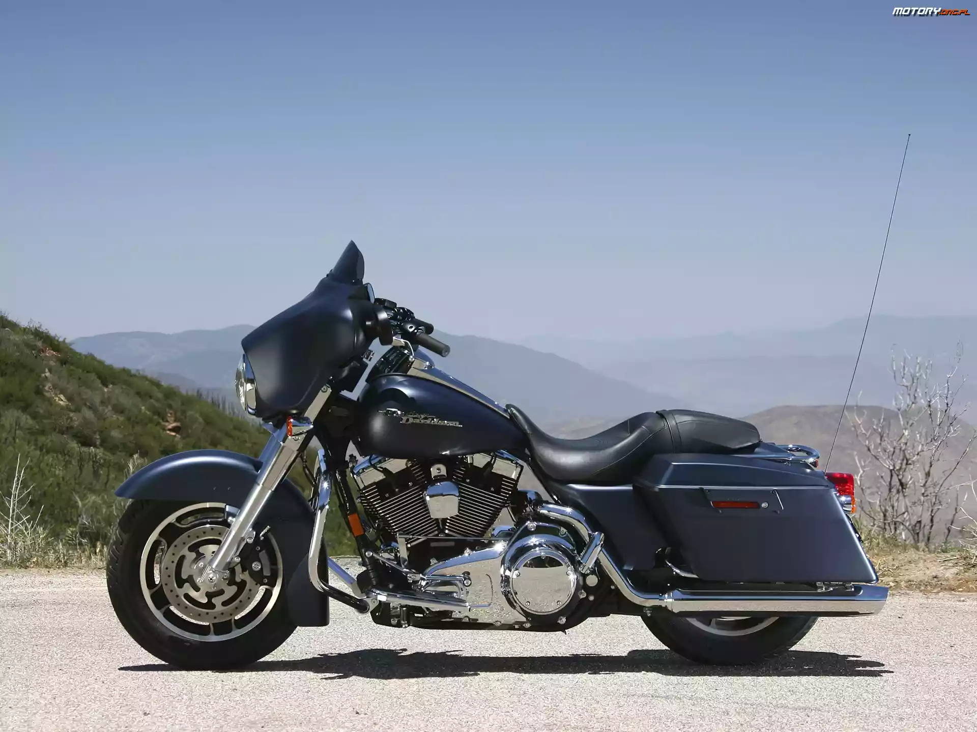 Chromowane, Harley-Davidson Touring Street Glide, Elementy