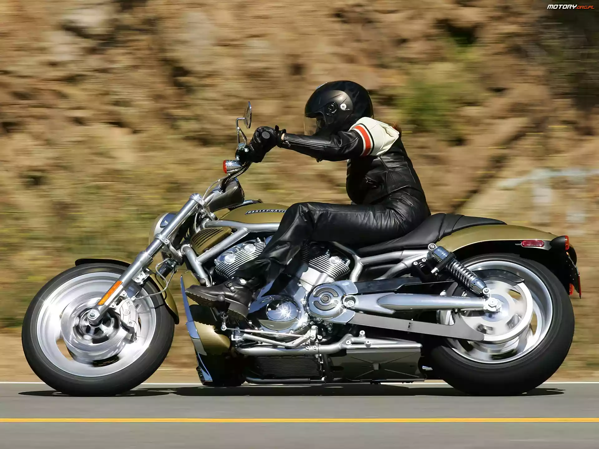Rama, Napędowy, Harley Davidson V-Rod, Pas
