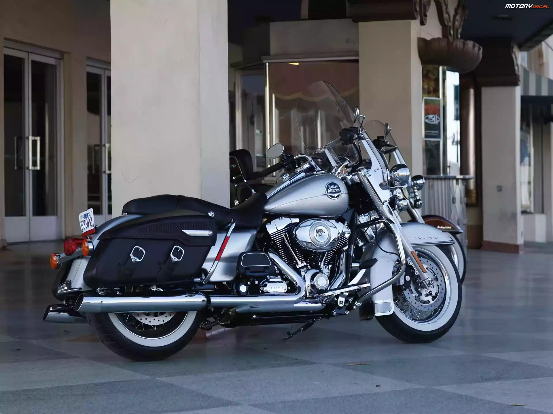 Szyba, Harley Davidson Road King Classic, Sakwy