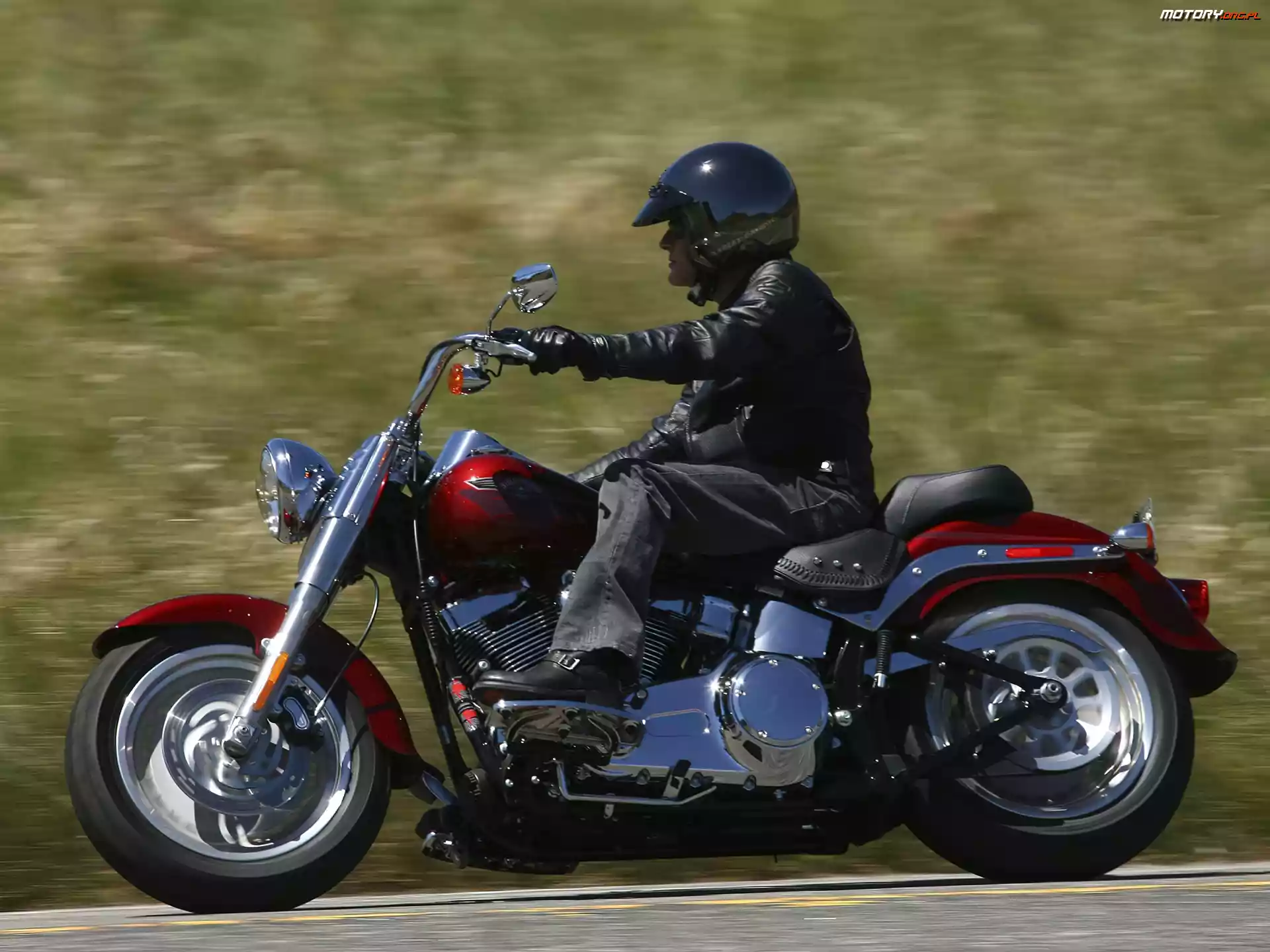 Testowa, Harley-Davidson Softail Fat Boy, Jazda