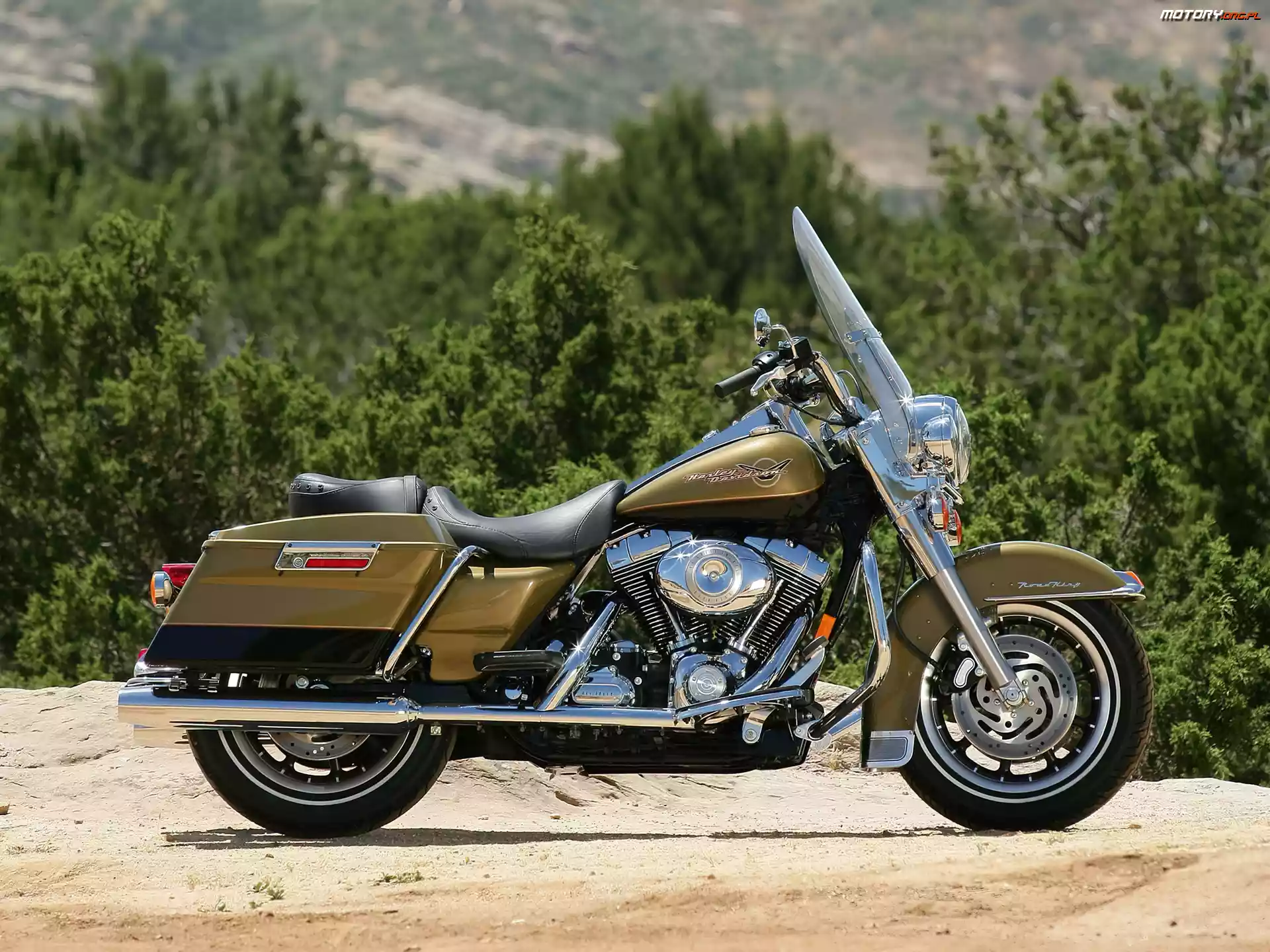 Wydechowy, Harley Davidson FLHR Road King, Układ