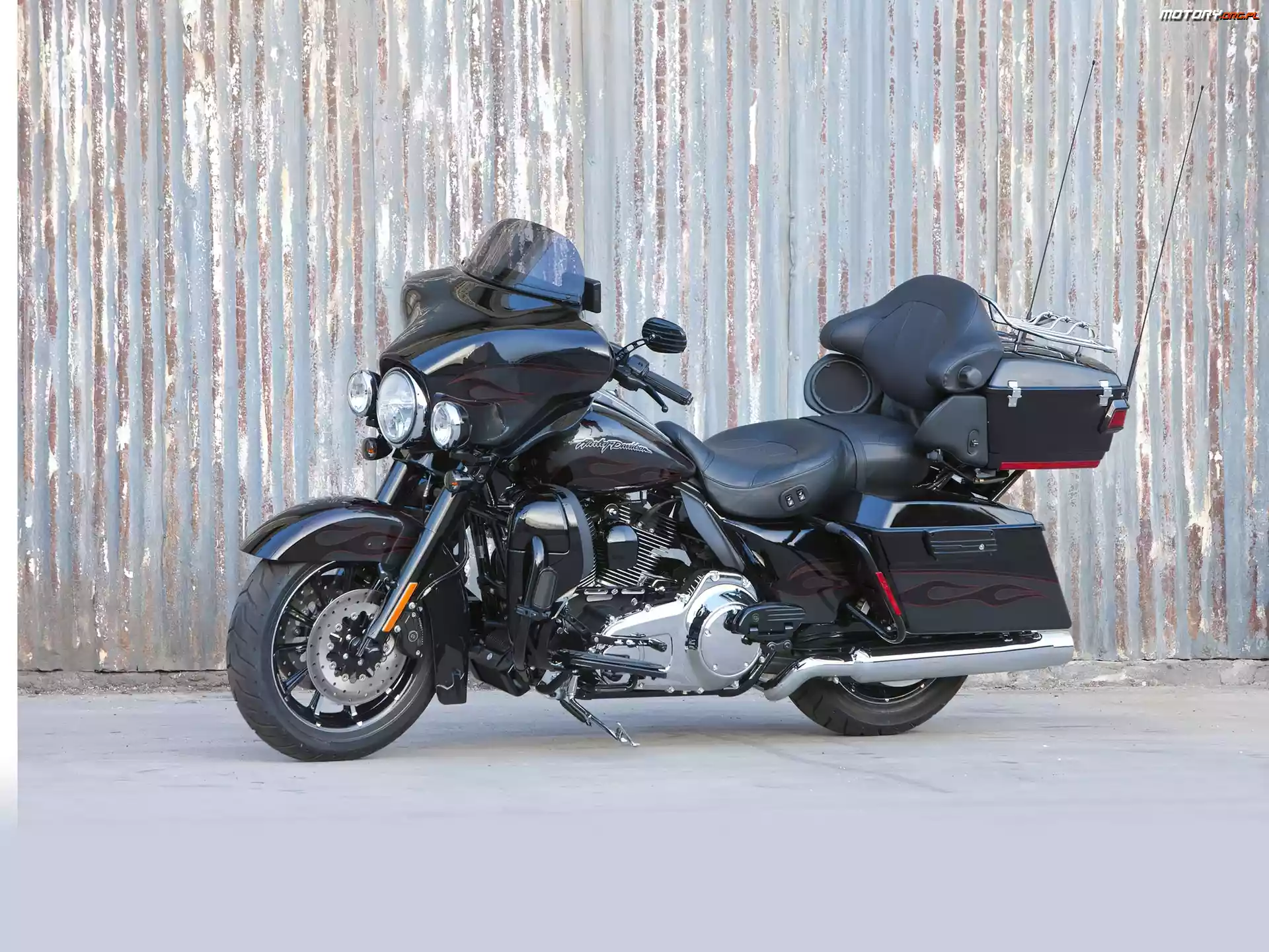 Pasażera, Harley Davidson Ultra Classic Electra Glide, Fotel