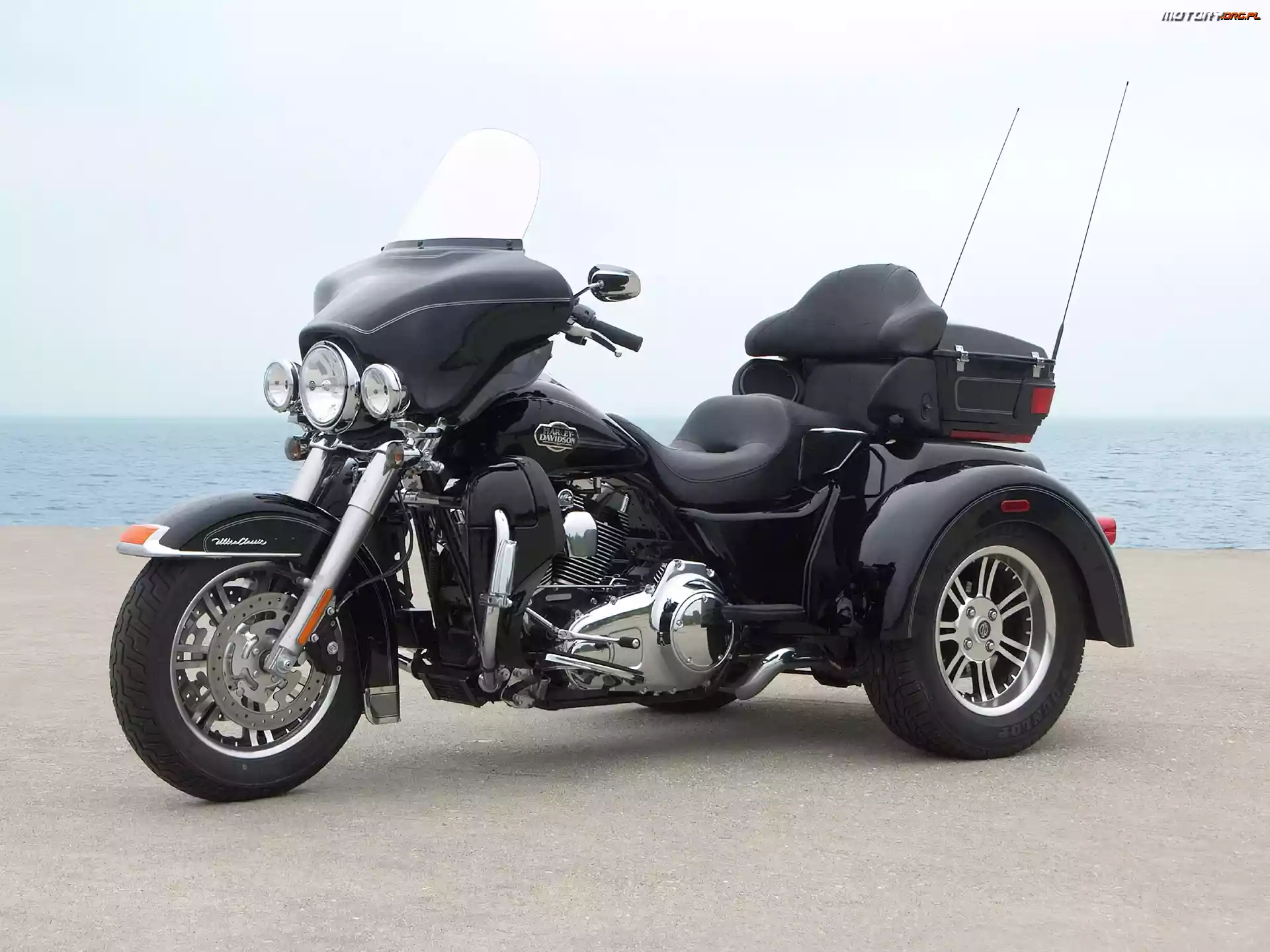 Przednia, Harley Davidson Tri Glide Ultra Classic, Owiewka