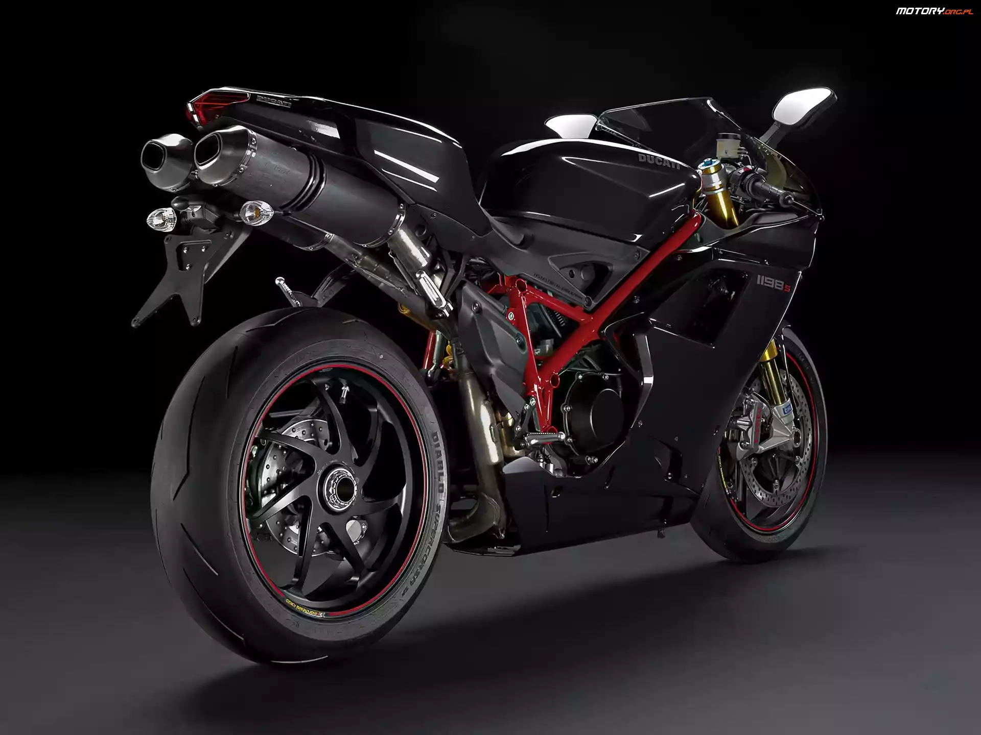 Siedzeniem, Pod, Układ, Ducati 1198S, Wydechowy