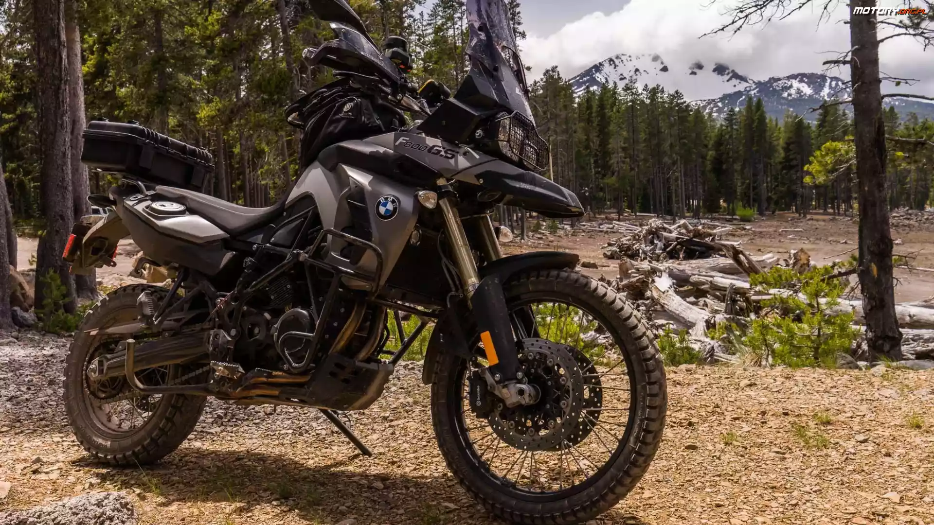 F800GS, Góry, BMW, Las