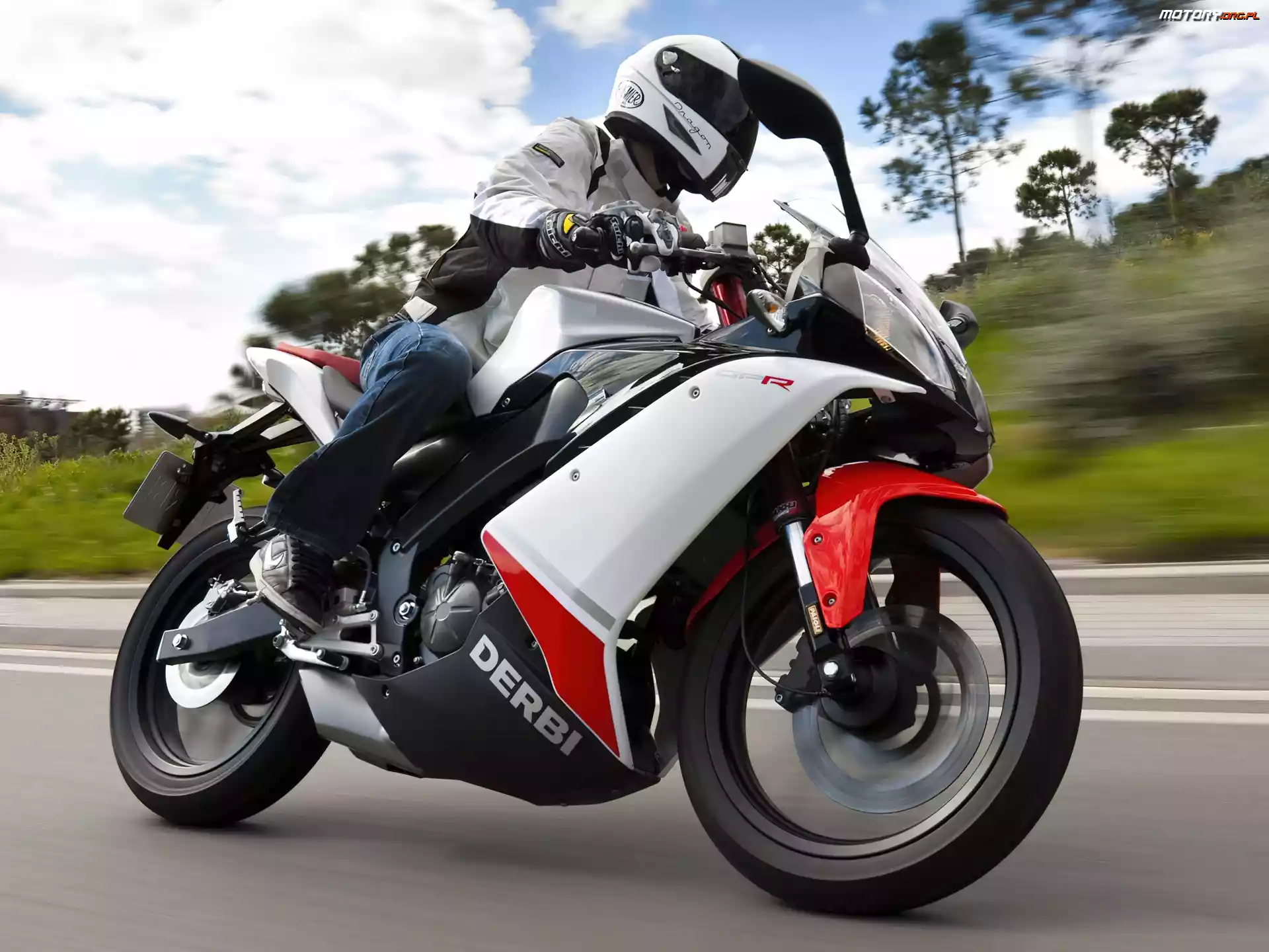 Testowa, Derbi GPR 125 4T 4V, Jazda