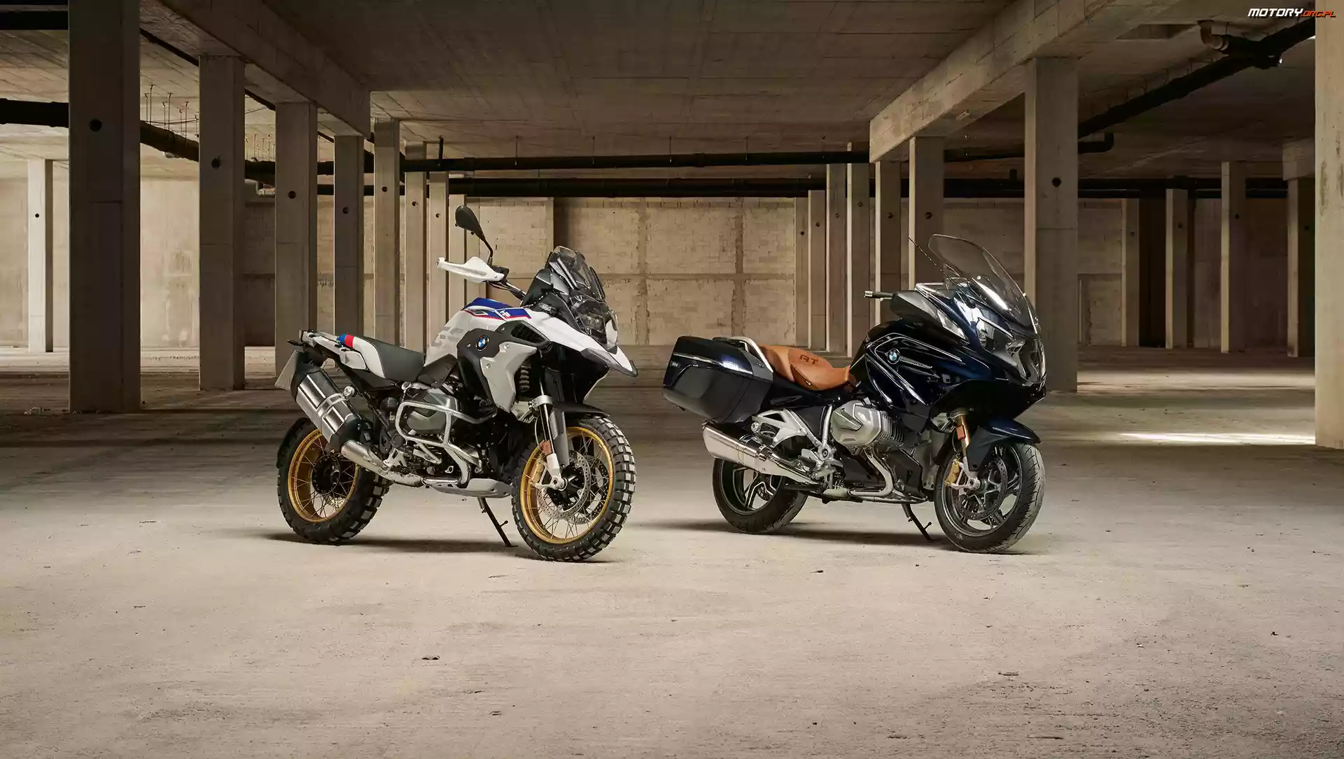 Motocykle, BMW R 1250 GT, Dwa, BMW R 1250 GS