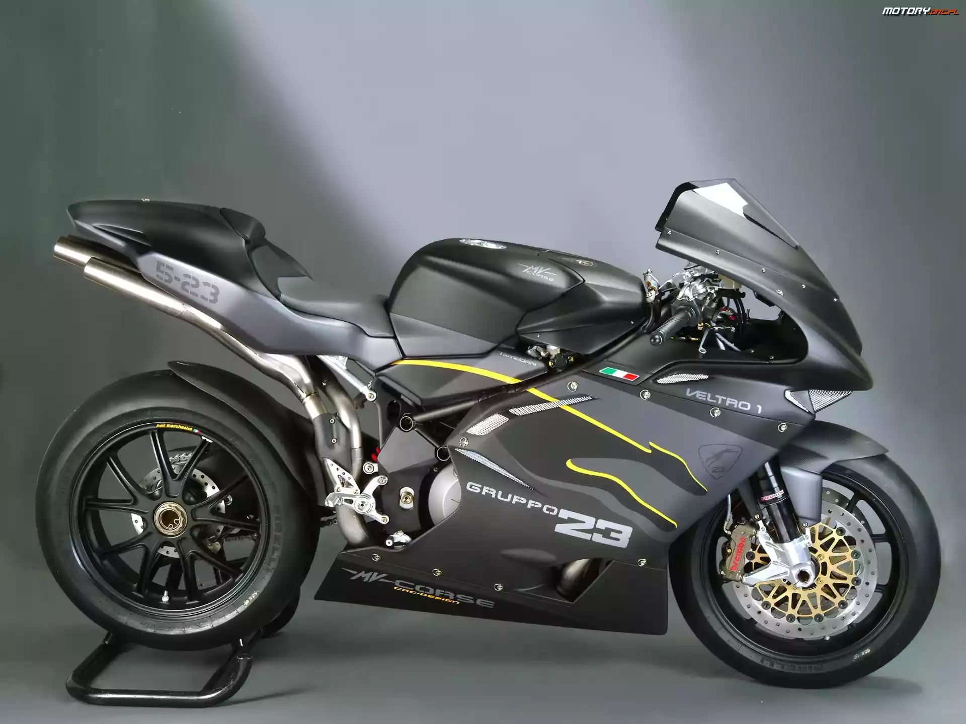 Podnośnik, Hamulcowe, MV Agusta F4 1000 Veltro Strada, Tarcze