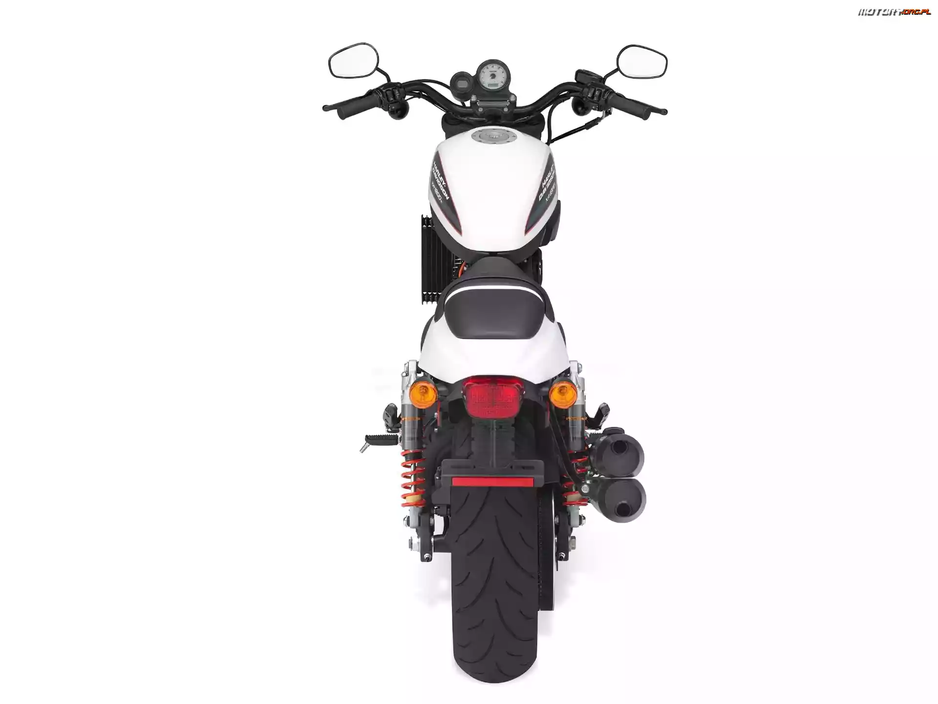 Kierownica, Harley-Davidson Sportster 1200X, Bak