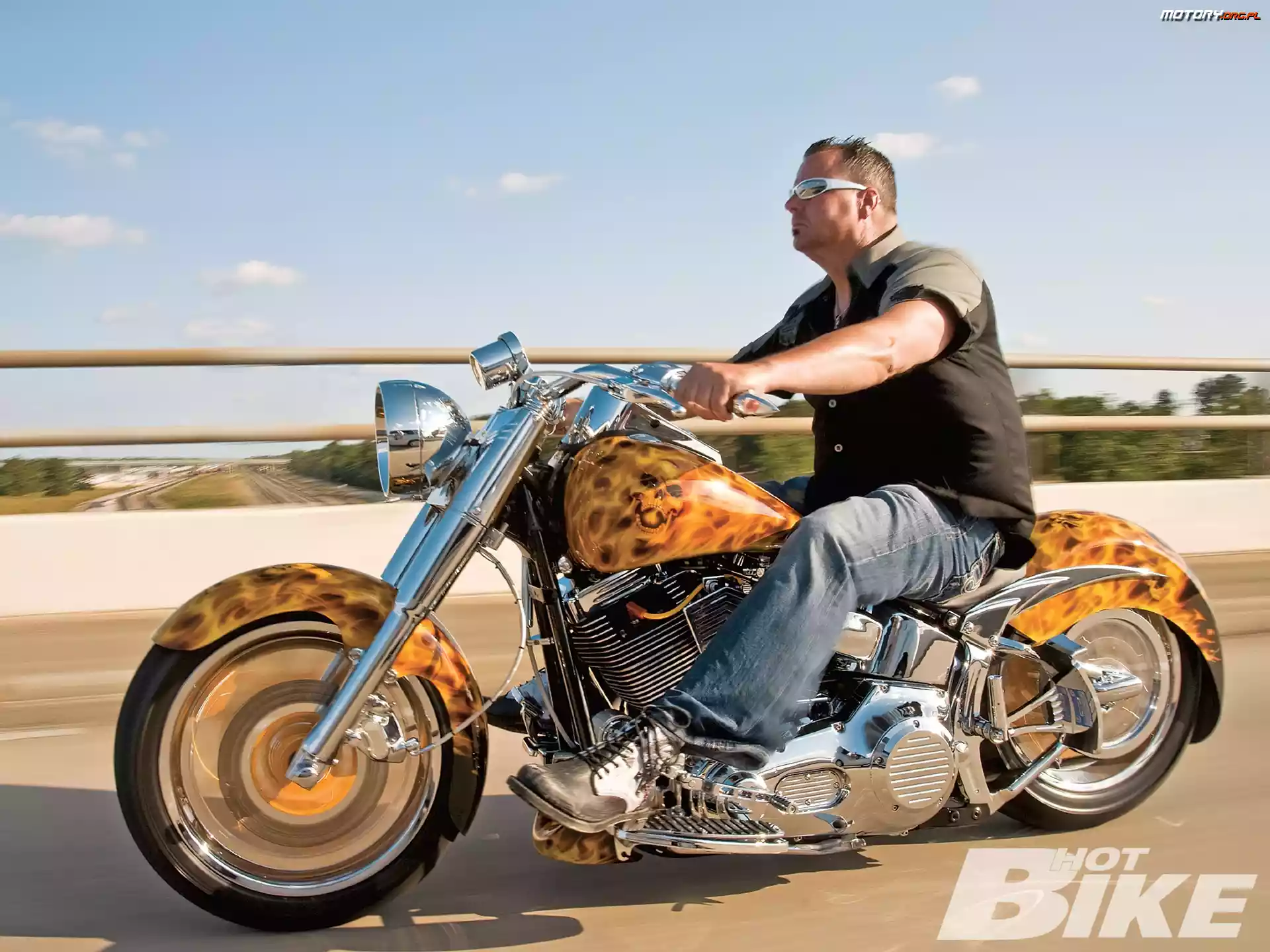 Airbrush, Harley Davidson Fat Boy