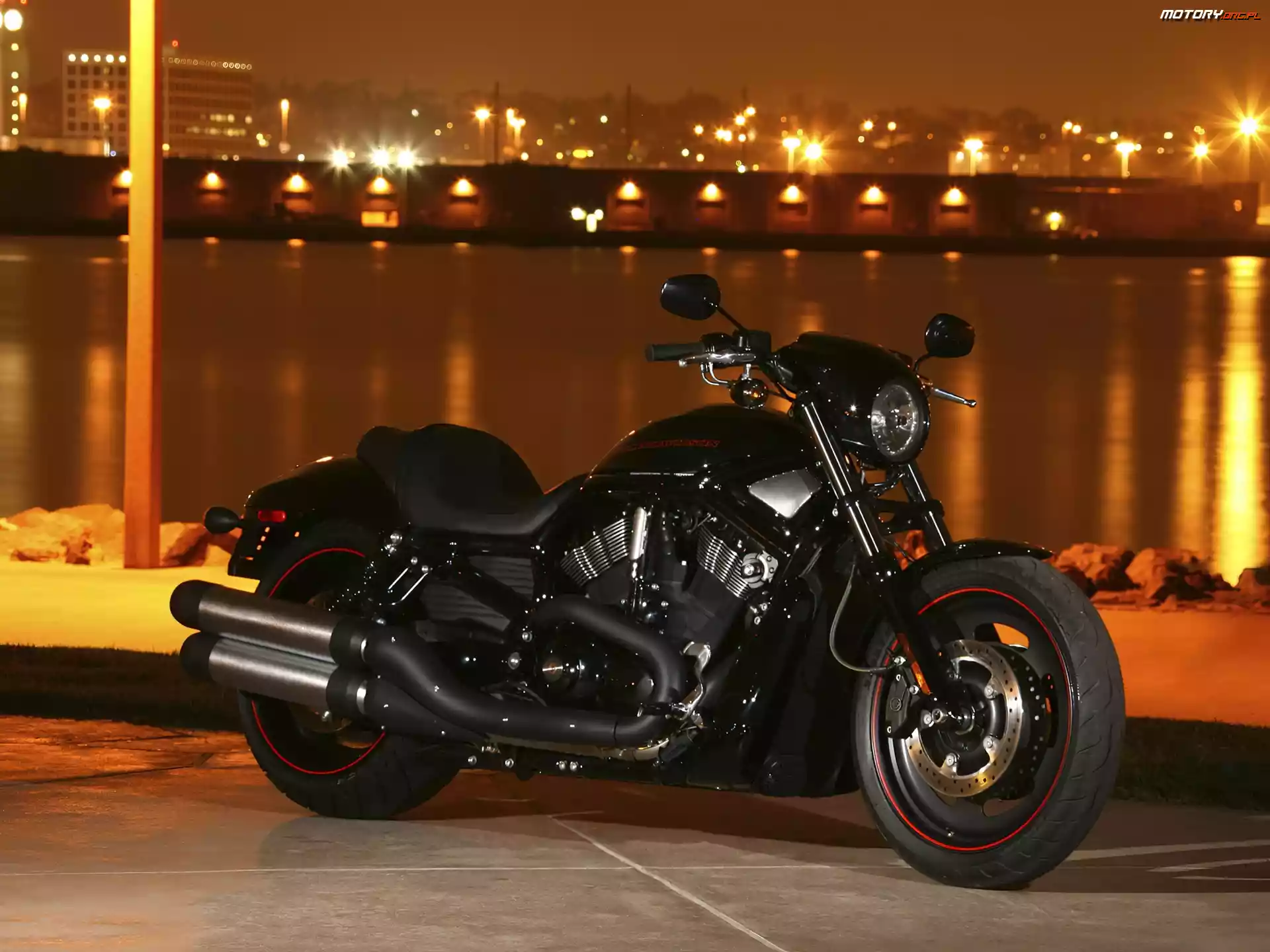 Noc, Czarny, Harley Davidson Night Rod Special